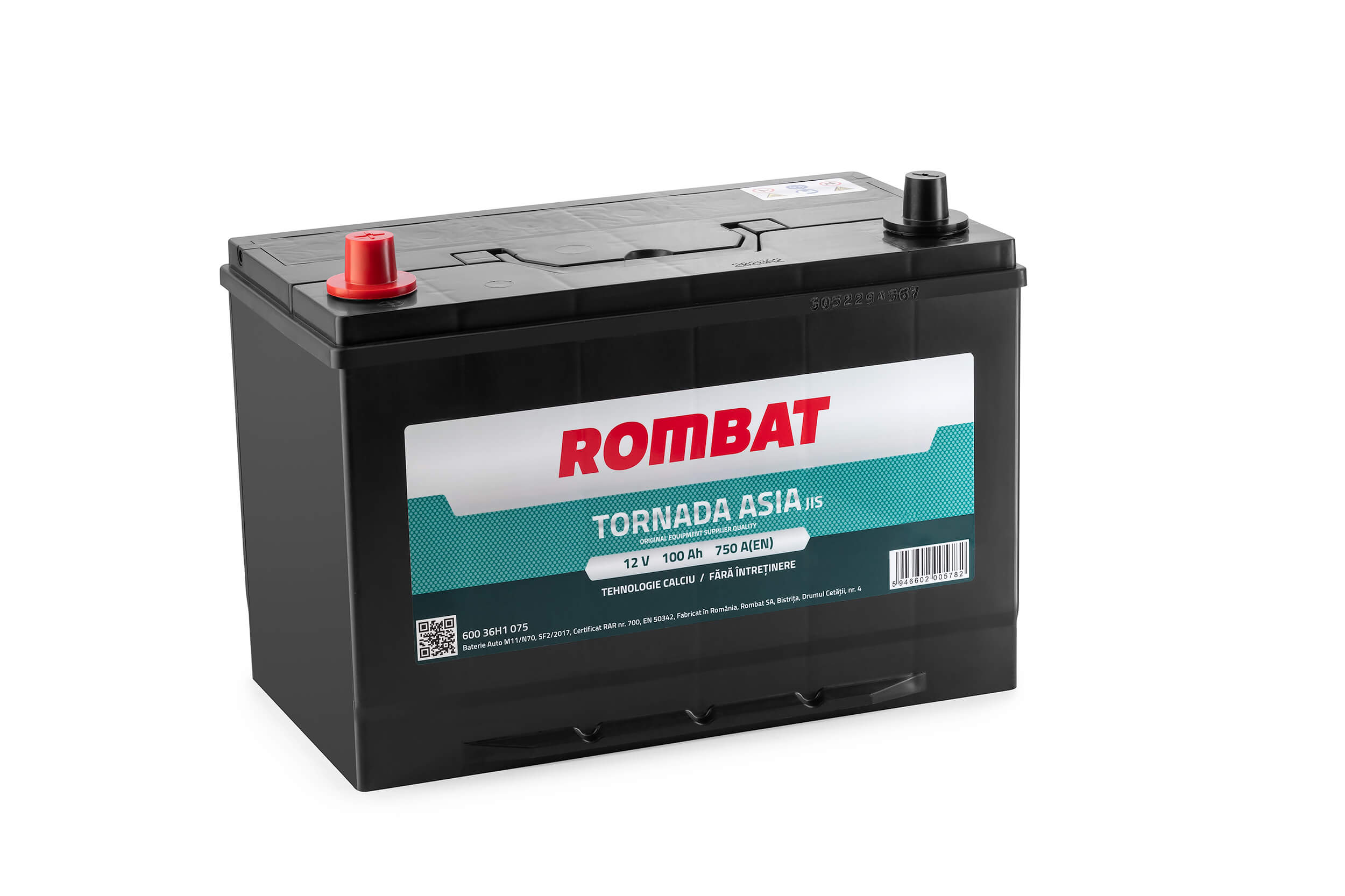 Baterie de pornire 600 36H1 075 ROMBAT